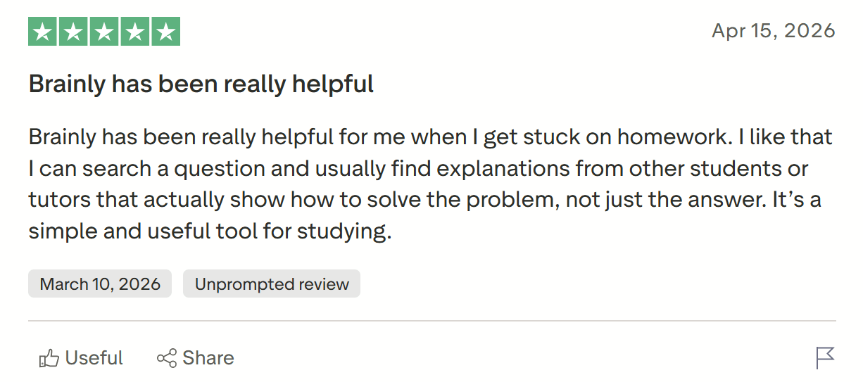 Brainly Reviews: Pros and Cons