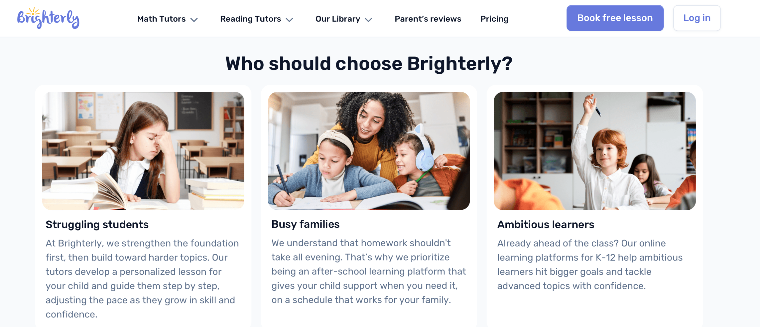 Brighterly: Best for 1:1 Personalized Math Instruction