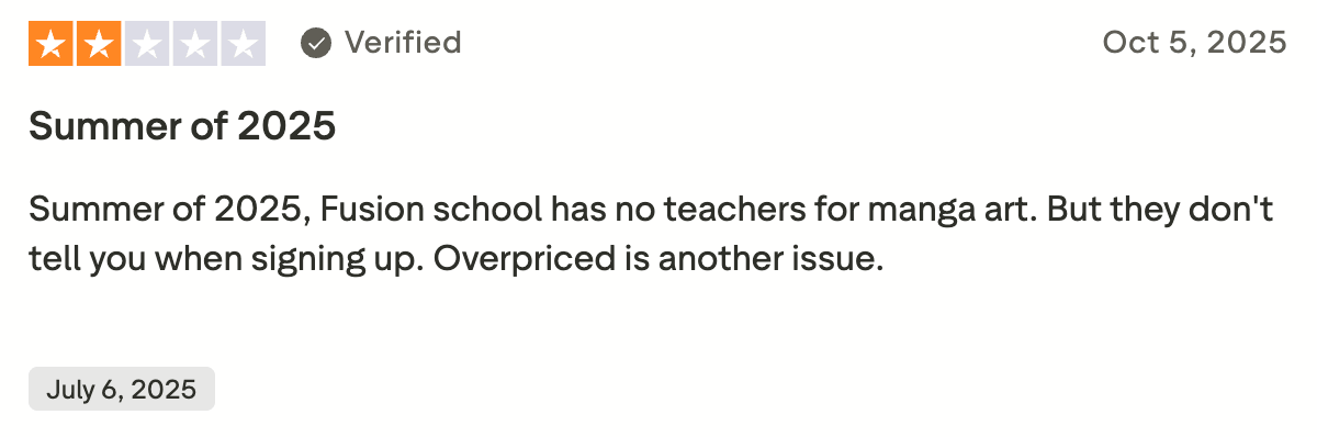 Common Complaints About Fusion Academy 