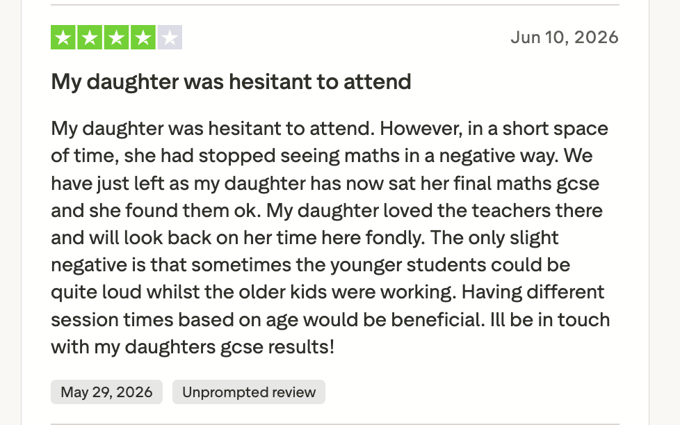 Mathnasium Rating and Reviews