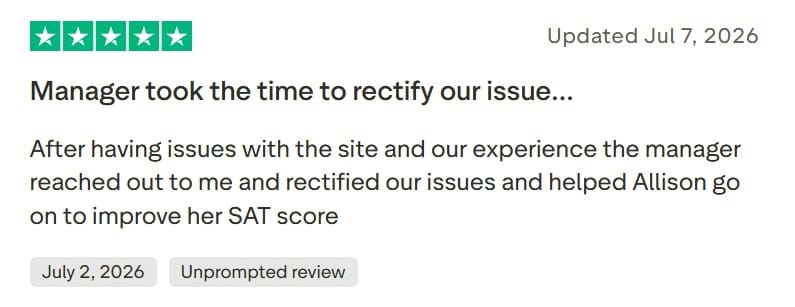Varsity Tutors Reviews
