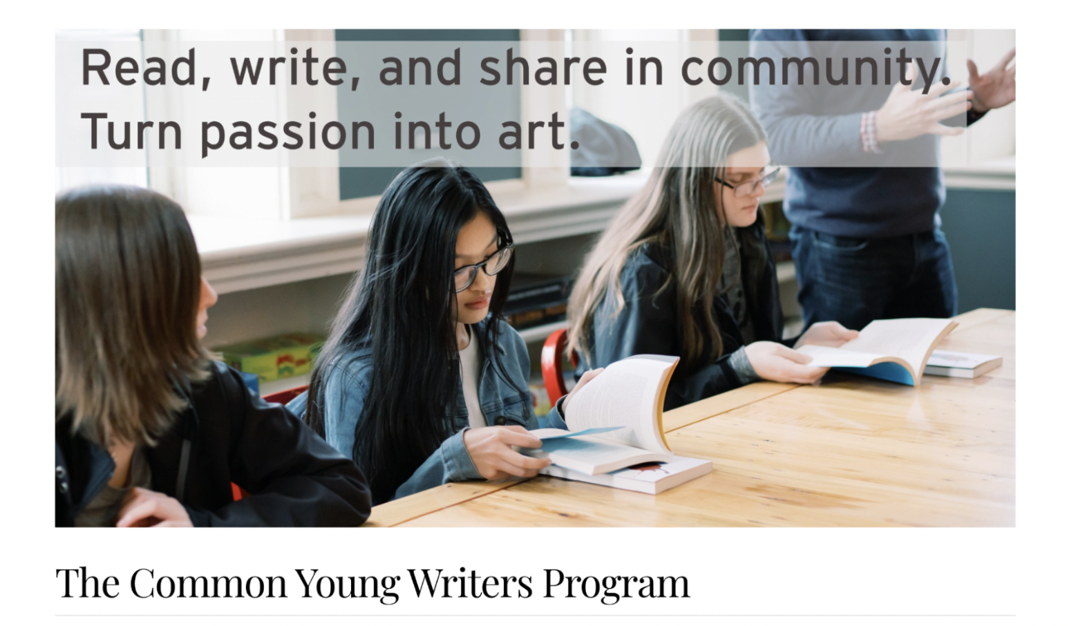 Kenyon Review Summer Residential Young Writers Workshops