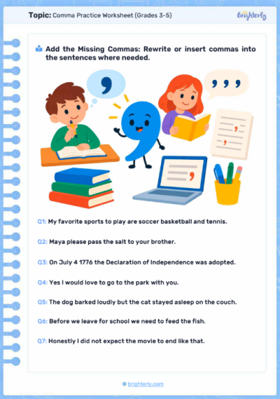 Dialogue & Quotation Marks Worksheet (Grades 3-5)