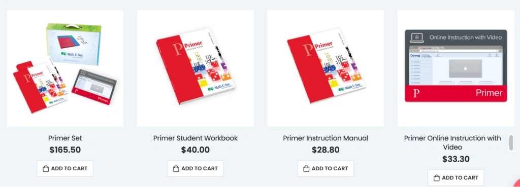 Math-U-See: Pricing