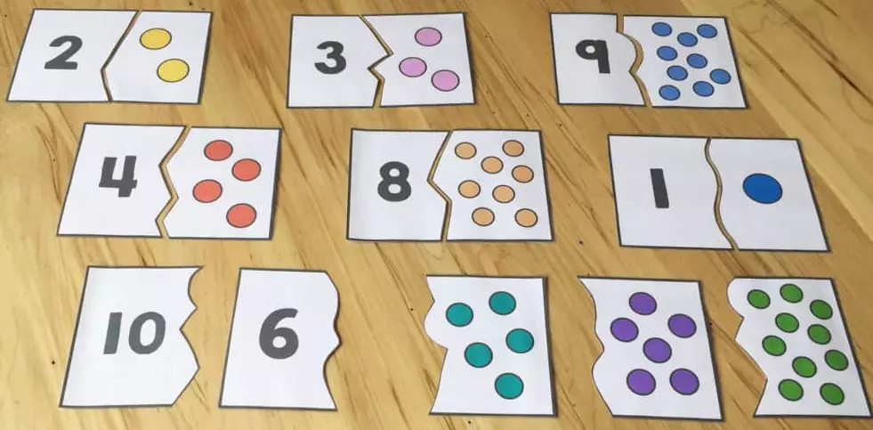 Putting puzzles together to gain number sense