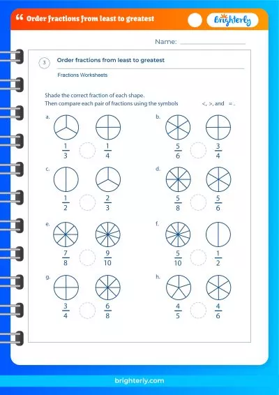 Order Of Operations Fractions Worksheet