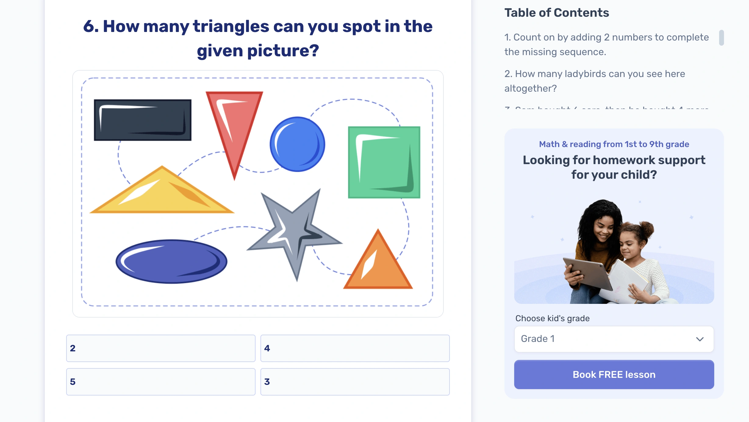 Circle tracing worksheet test & practice