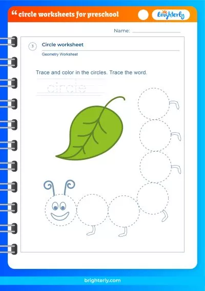 Circle Worksheets Preschool