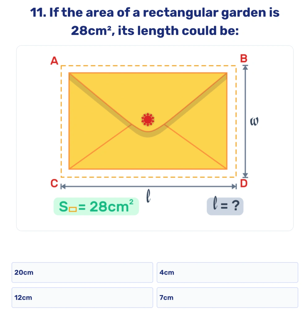 Rectangle properties worksheet PDF: Practice