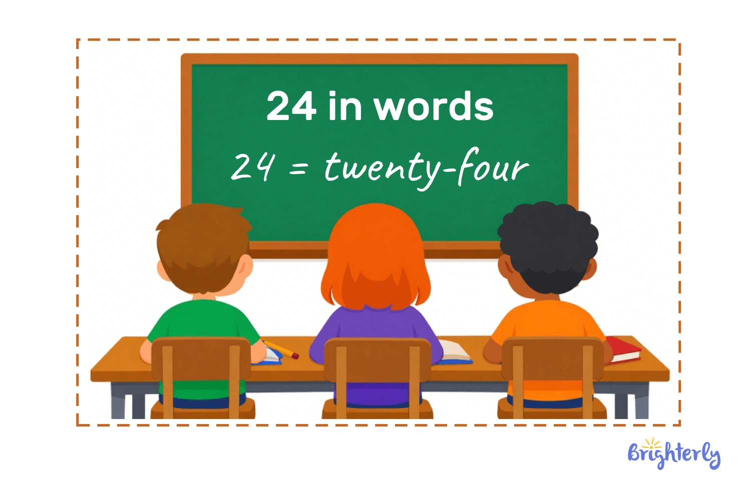 How to write 24 in words?