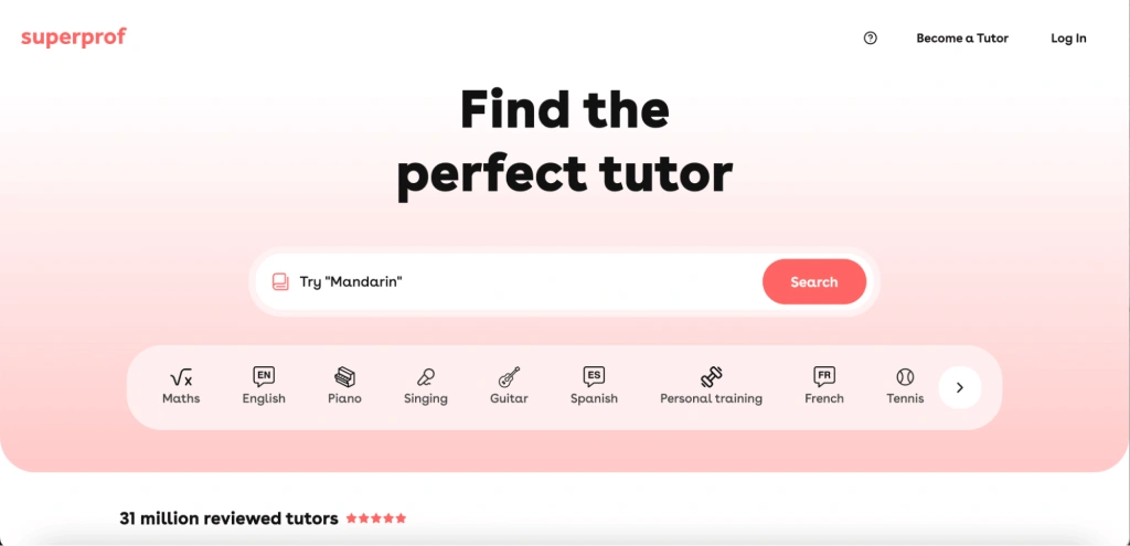 Best math tutoring service #4: Superprof