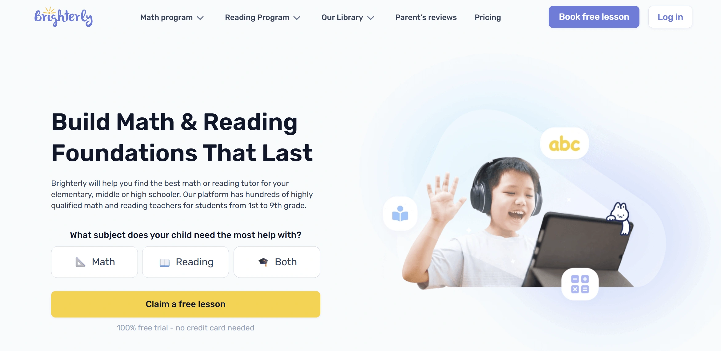 Kumon alternative #1: Brighterly