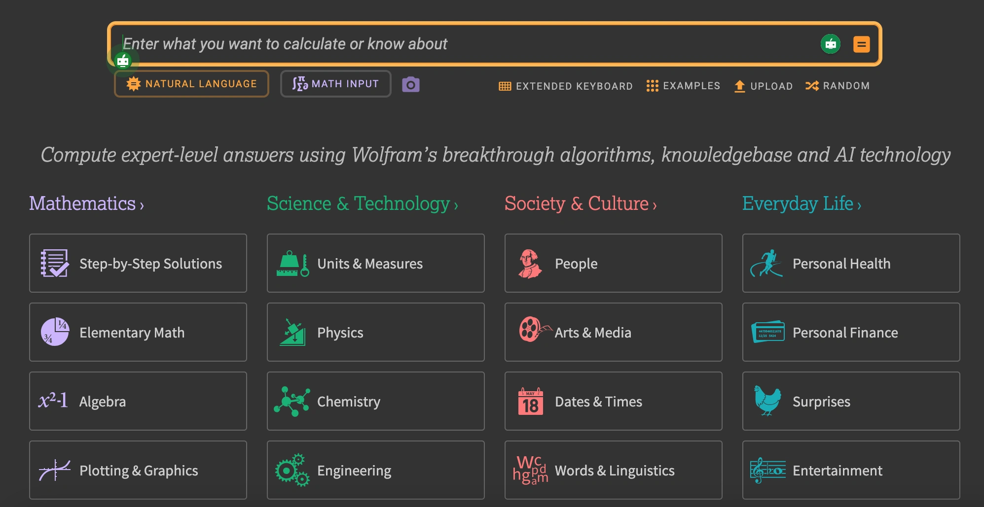 Wolfram|Alpha