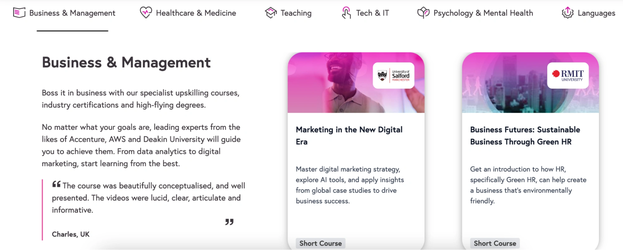 19. FutureLearn — Best for Short Online Courses and MicroDegrees