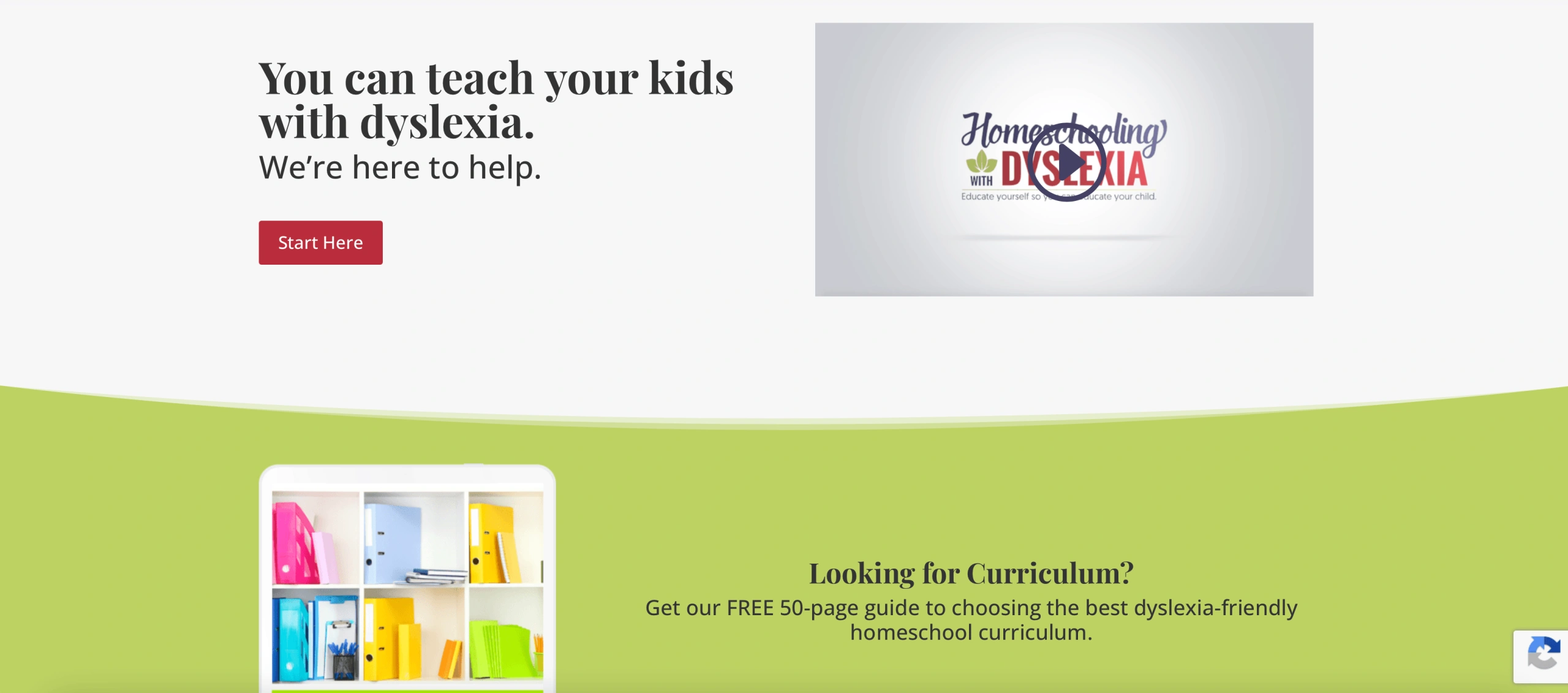 Homeschooling With Dyslexia