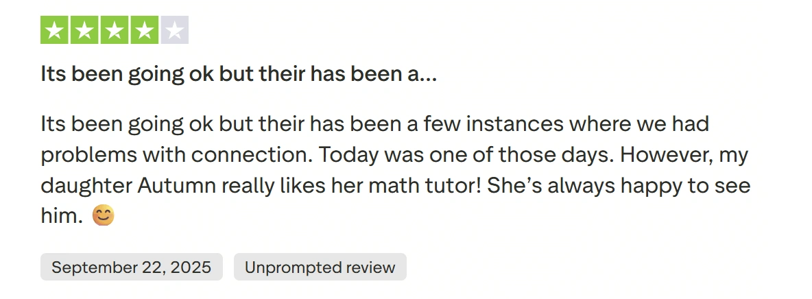 Brighterly reviews