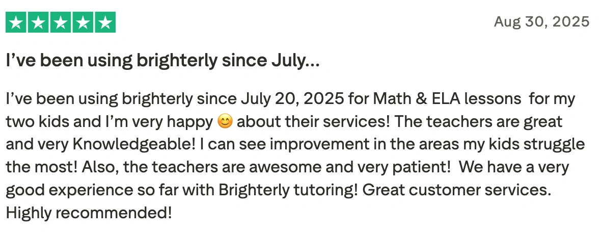 Brighterly Reviews
