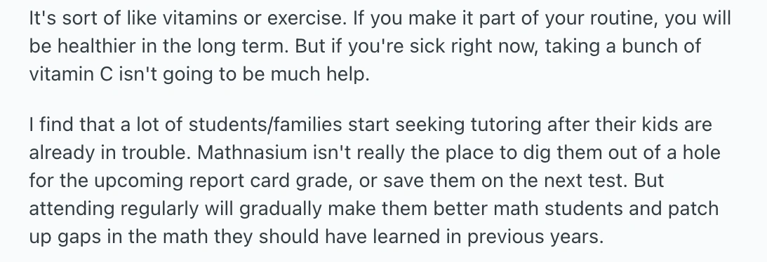 Reviews on Mathnasium: Is the learning approach effective?