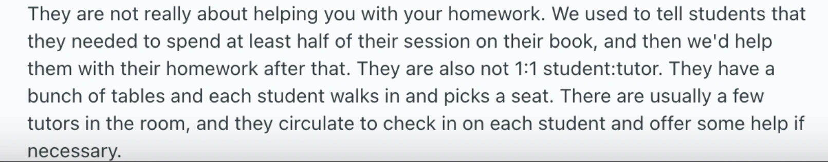 Mathnasium reviews from parents: Effectiveness