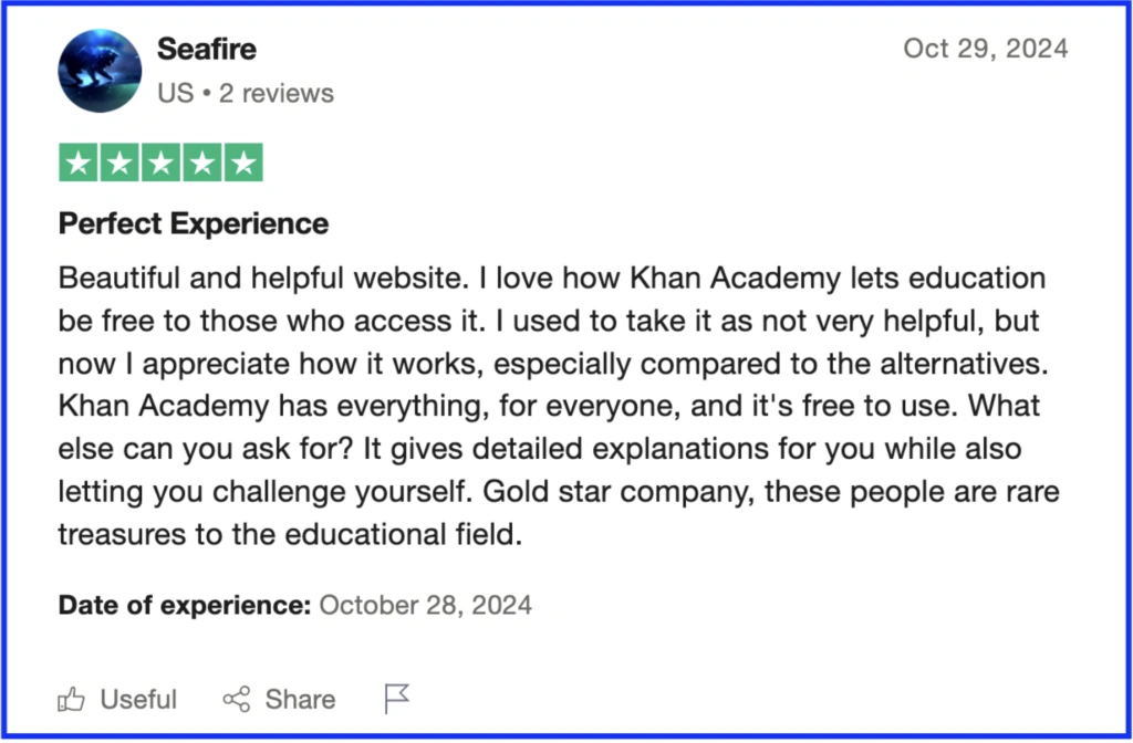 How does Khan Academy work? 