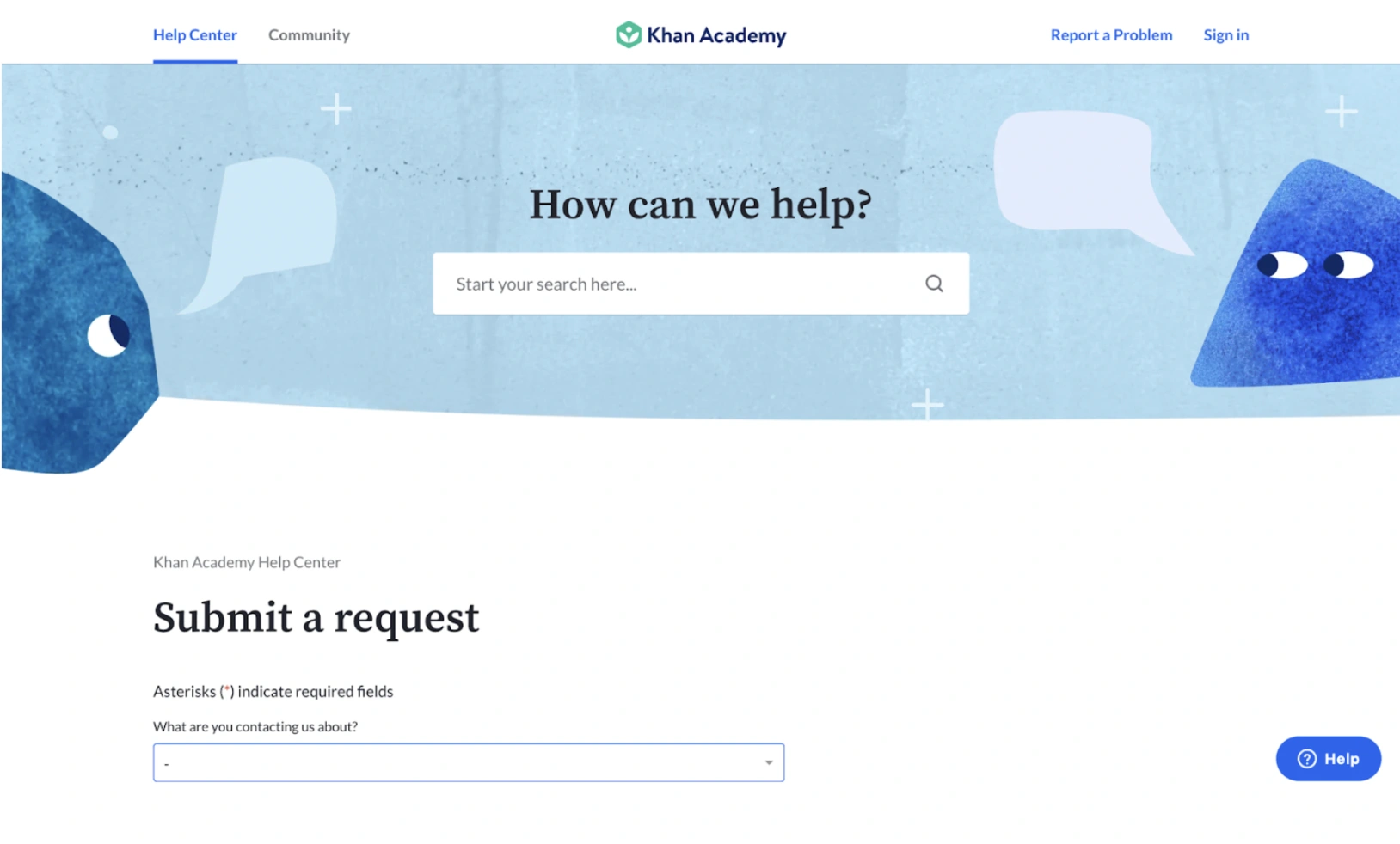 Khan Academy review: Connect support