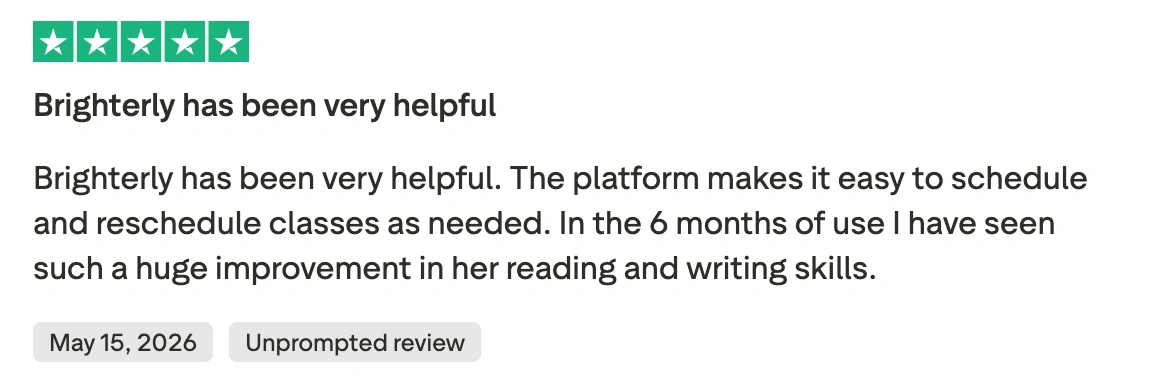 Brighterly Reviews