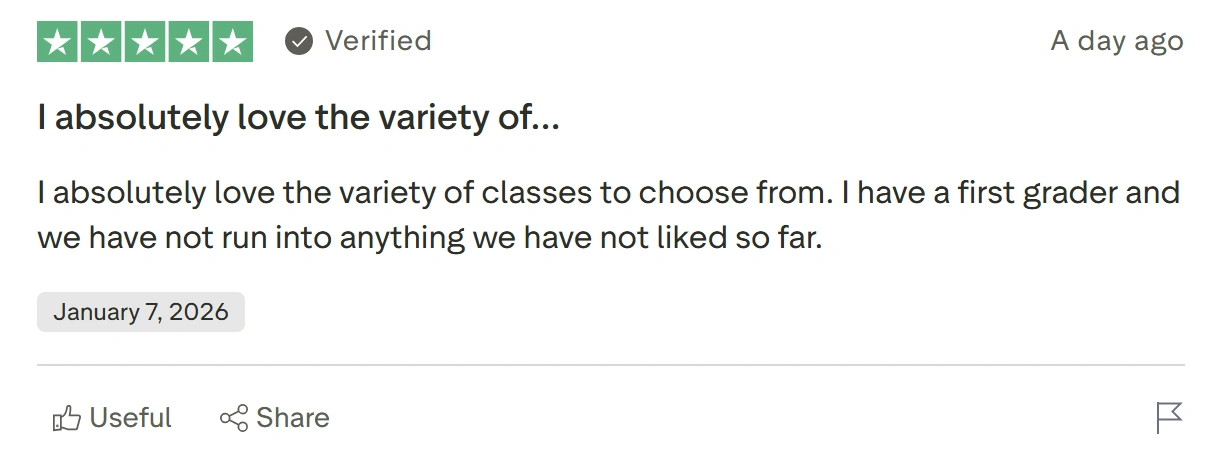 What users love about Outschool