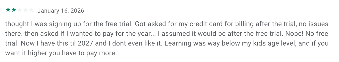 ABCmouse subscription: Autorenewal and cancellation problems