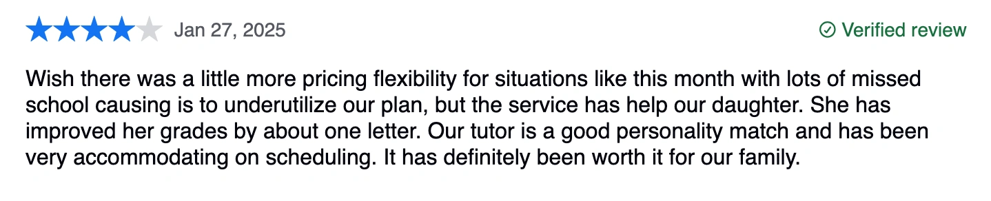 Benefit #3: Highly Qualified Tutors