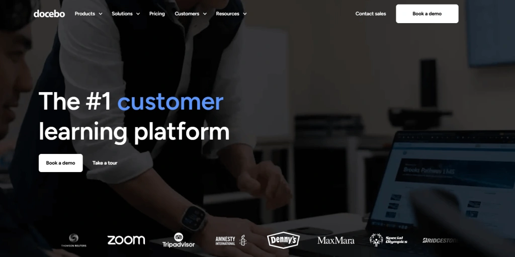 Docebo best LMS platform