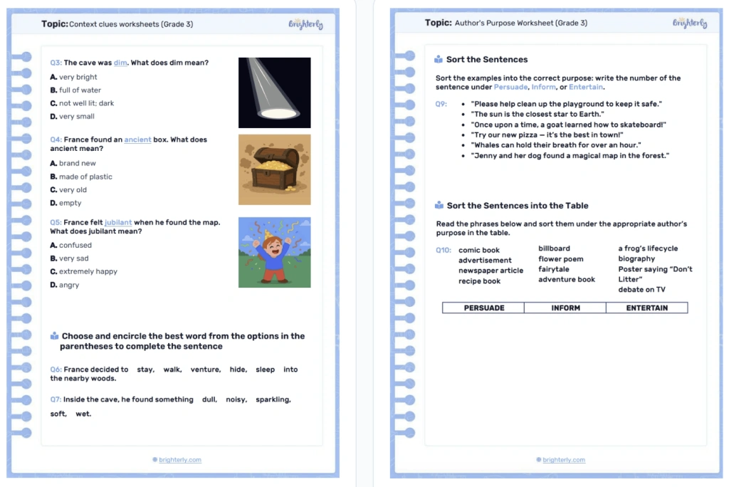 Free resources to augment learning