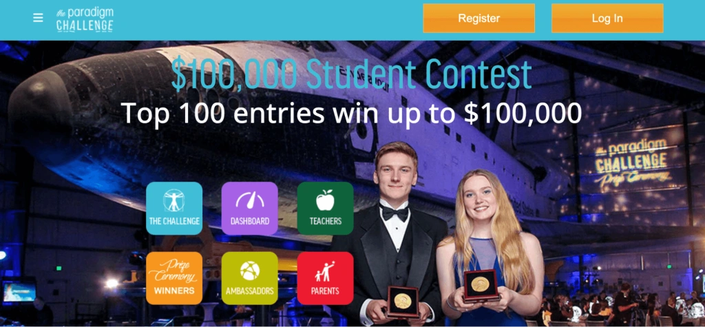 Paradigm Challenge elementary school scholarship