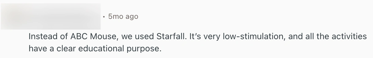 Starfall Reviews by Parents