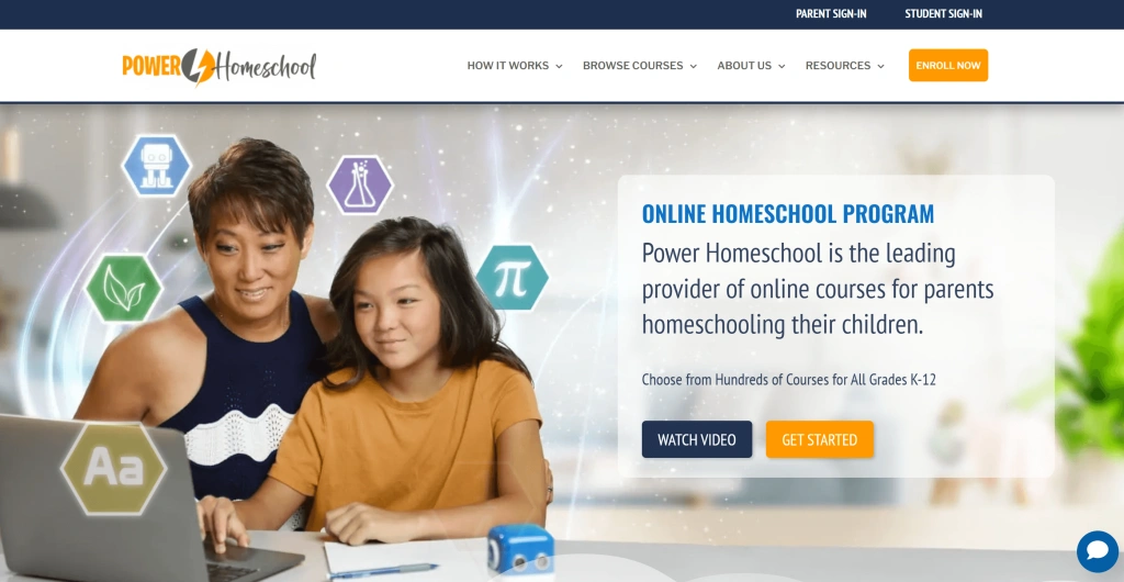 Best homeschooling program online #5: Power Homeschool  