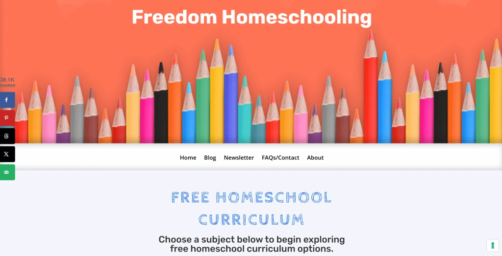 Best self paced homeschool program #11: Freedom Homeschooling
