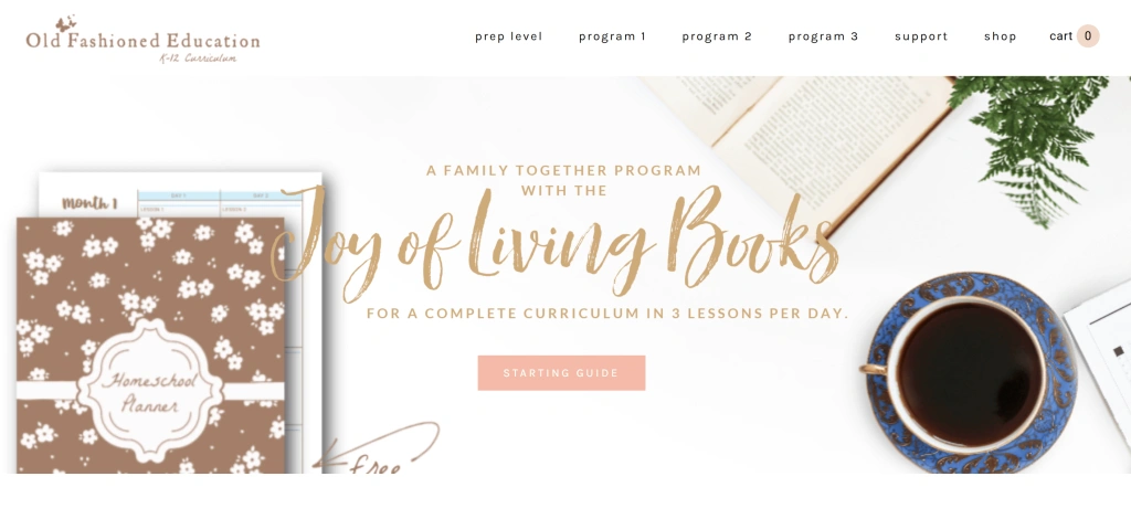 Best homeschool program #12: Old Fashioned Education
