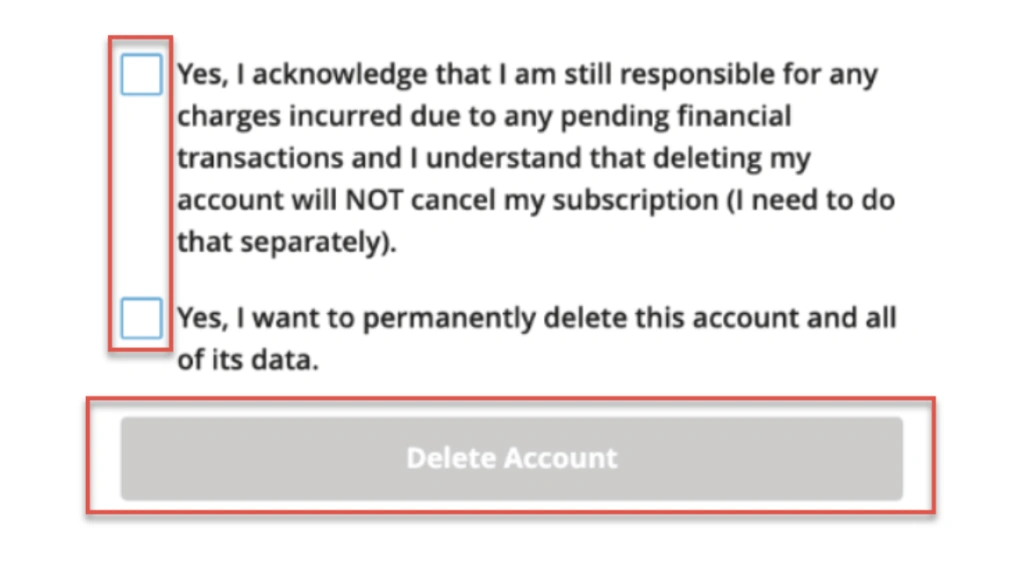 How to delete Reading Eggs account?
