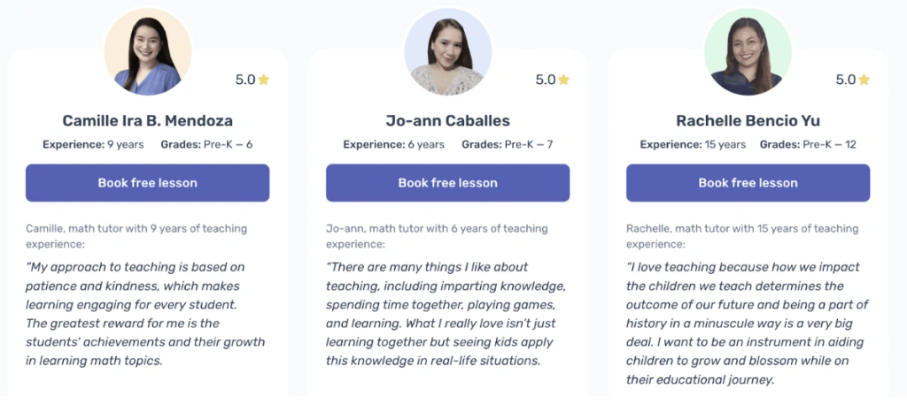 Best ELA teacher: Brighterly reading and math platform