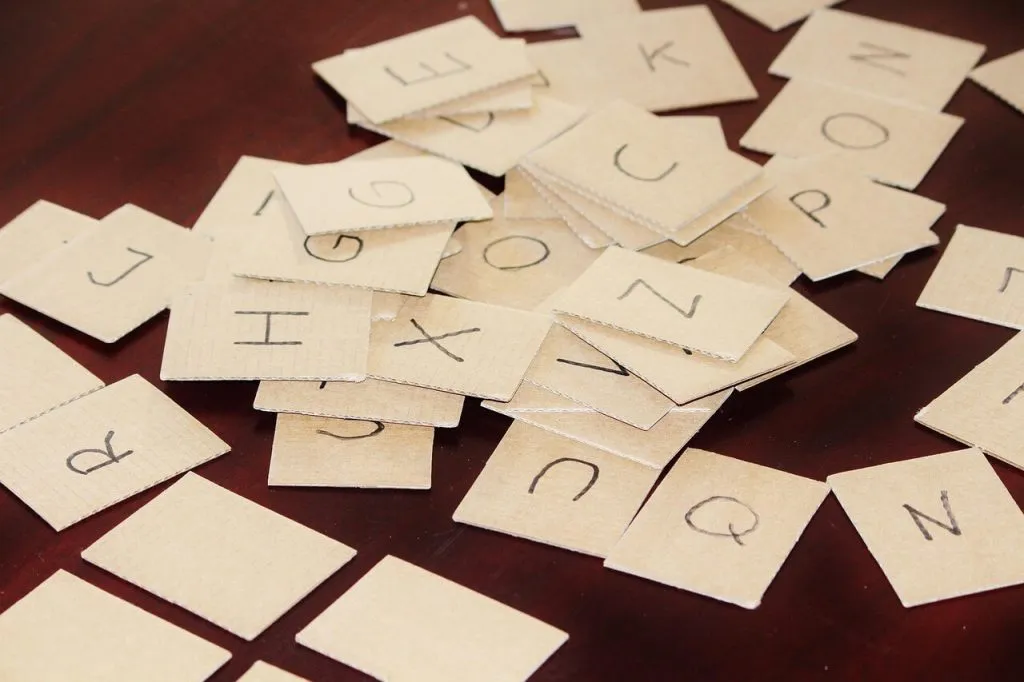 #10 Letter scavenger hunt