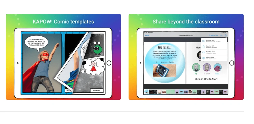 #15 Book Creator – kids writing app 