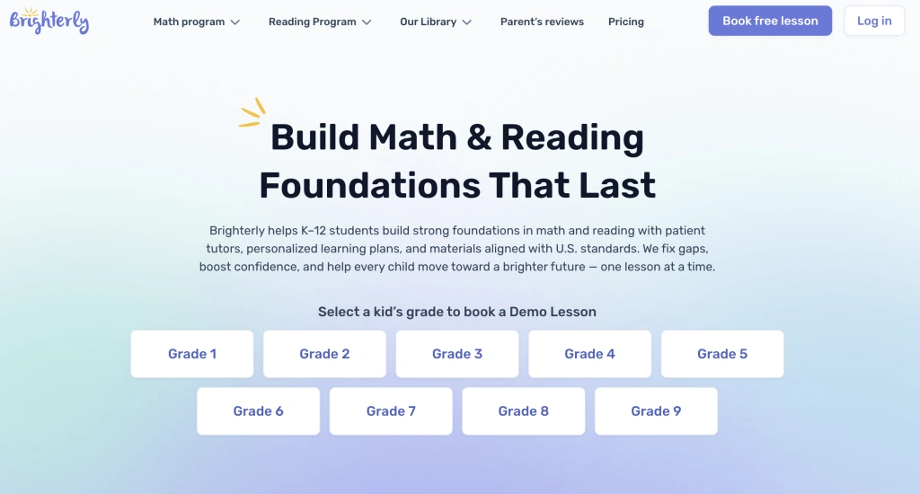 How does Brighterly use phonics games for learning?