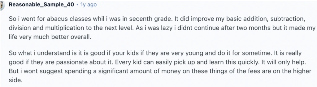 Abacus reviews