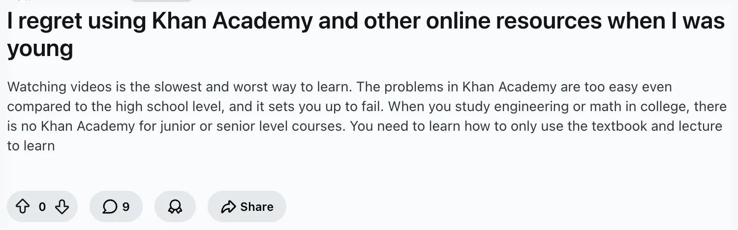 Khan Academy Reviews