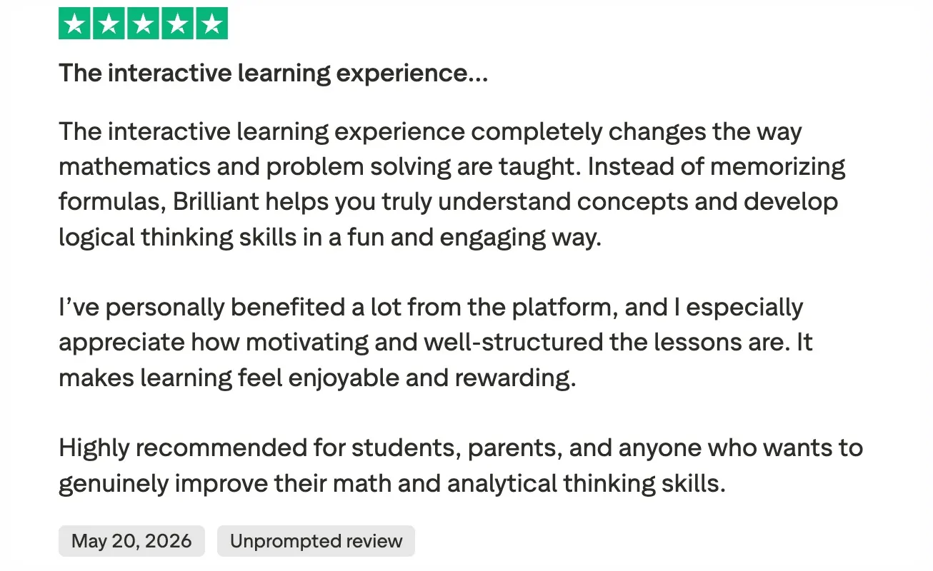 Brilliant Reviews