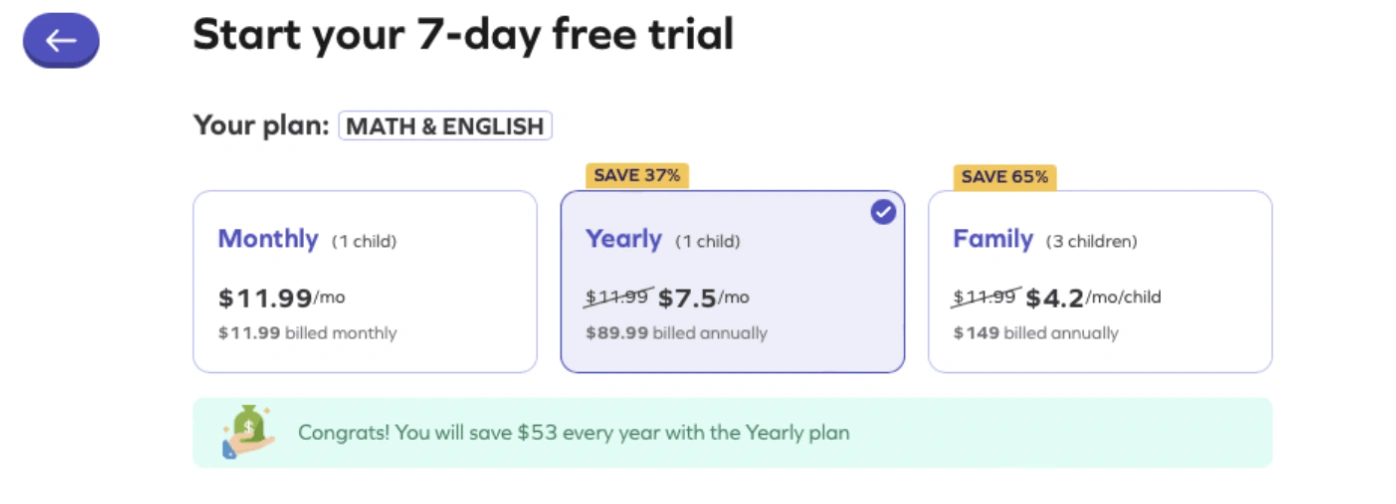 How much does SplashLearn cost?