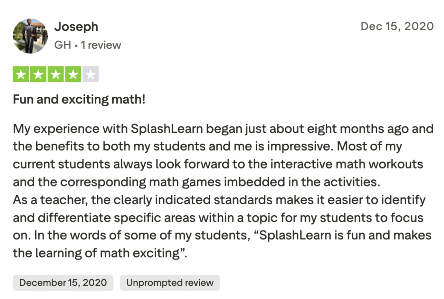 SplashLearn pros