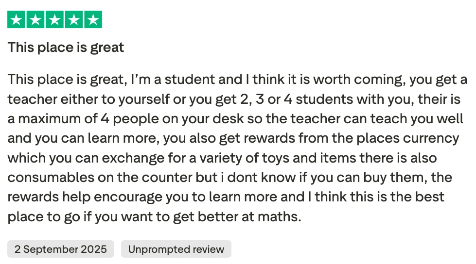 Cuemath reviews