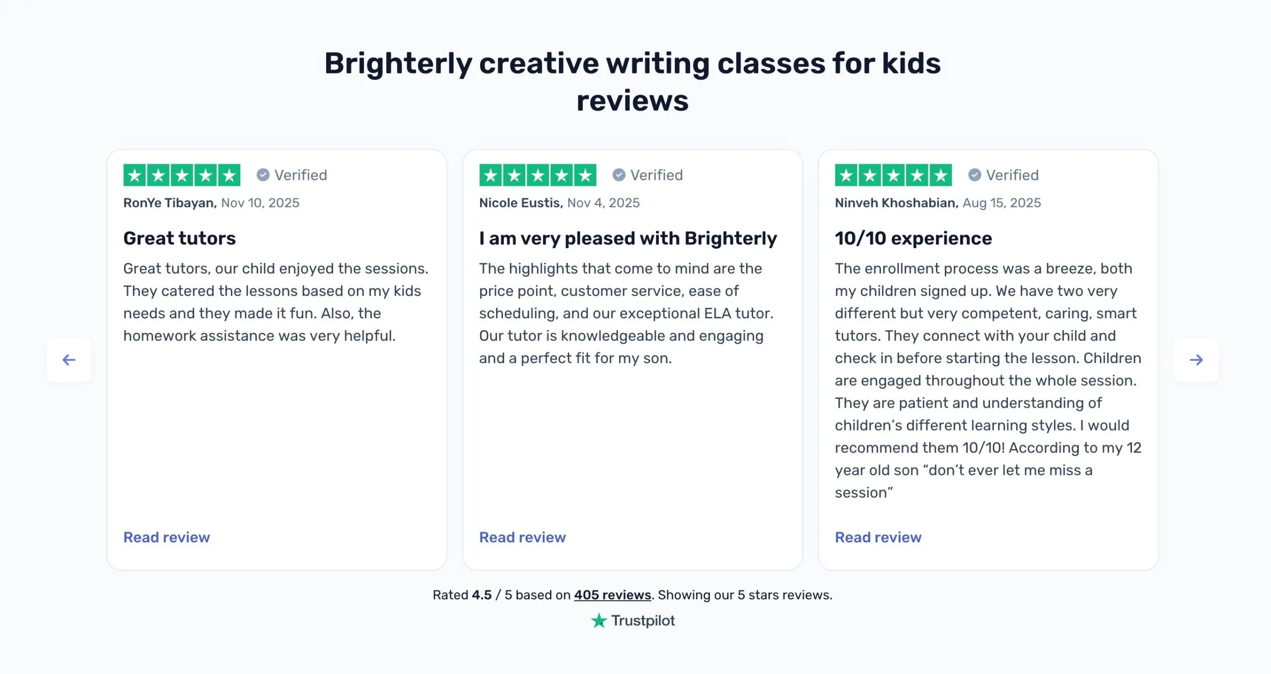 Master short stories with Brighterly tutors