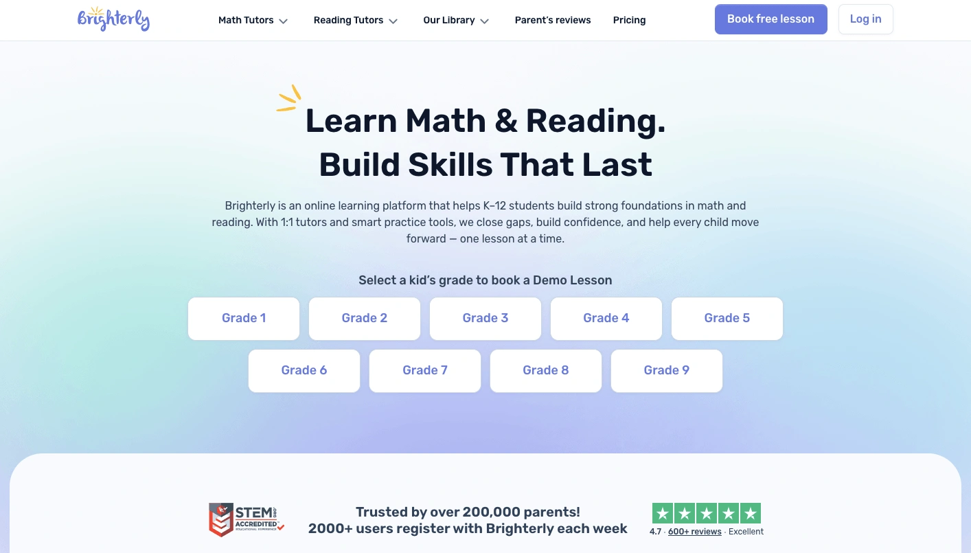 What is Brighterly and How Does It Help Kids Learn Online?