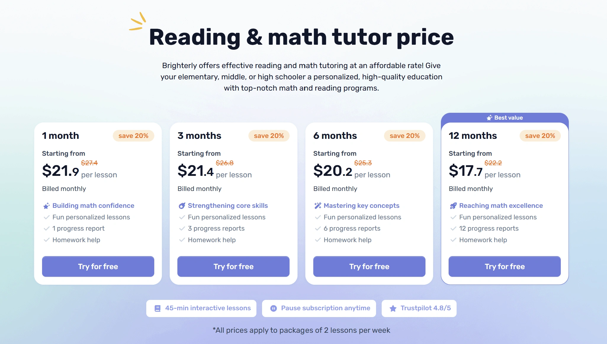 Searching for Extra Options?